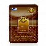 3W Clinic Маска-салфетка 23гр с экстрактом плаценты (Placenta) /100/600 шт/