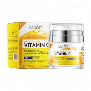SADOER Крем для сияния кожи с витамином С 50г