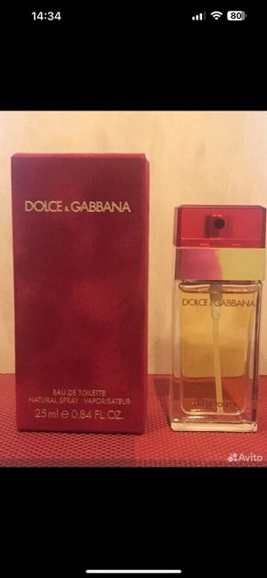 Dolce&Gabbana (Red) снятость 25 мл