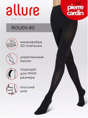 Колготки матовые, с основой из микрофибры, эластичные, бархатистые 80ден