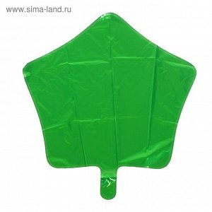 Букет из шаров "Звезда в шариках", фольга, латекс, дождик, набор 9 шт., цвет зелёный, белый