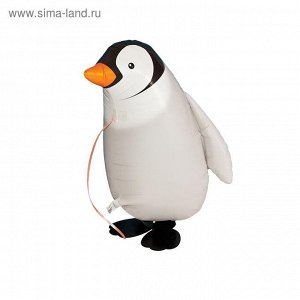 Шар фольгированный 16" "Пингвин", на лапках
