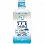 LION Зубной ополаскиватель &quot;Clinica Dental Advantage&quot; длительного действия  (спиртовой) 450 мл / 12