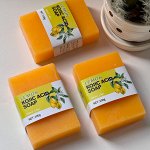 Мыло осветляющее кожу с койевой кислотой &quot;Лимон&quot;, 100 гр.
