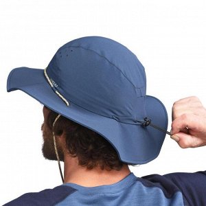Мужская шляпа для треккинга в горах с уф-защитой Trek 500 FORCLAZ
