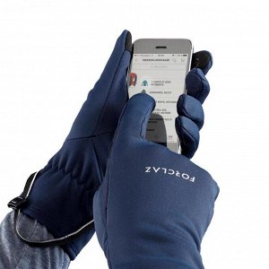 Перчатки Теплые и "дышащие" перчатки. Рекомендуемые условия использования: от 9°С до 4°С. Тактильные зоны на большом и указательном пальцах позволяют пользоваться смартфоном, не снимая перчаток.
