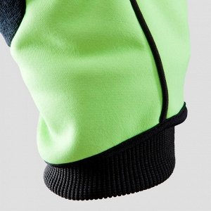 Теплые велосипедные перчатки 500, зеленые  TRIBAN