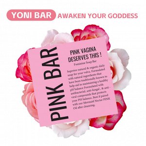 Мыло для интимной гигиены YONI BAR, 100 гр. + сетка