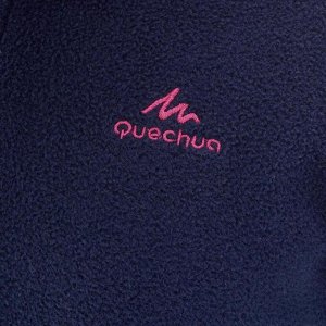 Флисовая толстовка для походов детская MH100 QUECHUA