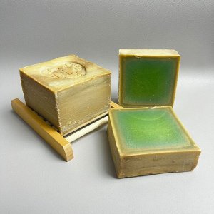 Мыло Алеппское натуральное оливковое YTUK, 200 гр.
