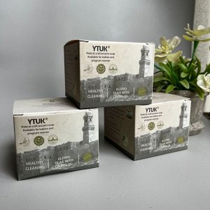 Мыло Алеппское натуральное оливковое YTUK, 200 гр.