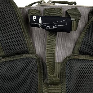 Рюкзак для охоты камуфляжный 45 л x-access furtiv solognac