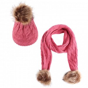 Набор Набор: шапка+шарф. Размер: 4-7лет