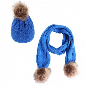 Набор Набор: шапка+шарф. Размер: 4-7лет