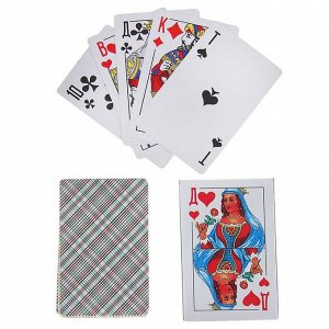 Карты игральные бумажные "Дама", 36 шт., 8,7x5,7см