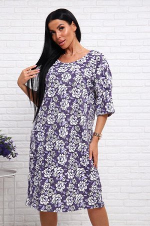 Туника махра (01020, сиреневый)
