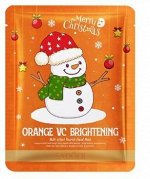 OBO Sadoer Orange VC маска д/лица тканевая 25гр. увлажн. витам.С саше 1шт / 720шт / SD33147 / 733147