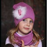 Самые красивые шапочки для всех, новинки