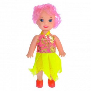 Кукла малышка "Таня" в платье, МИКС