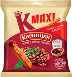 «Кириешки Maxi», сухарики со вкусом стейка с черным перцем и соусом барбекю «Calve», 75г