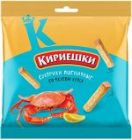 «Кириешки», сухарики со вкусом краба, 100г