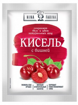 «Nina Farina», кисель с вишней, 110г