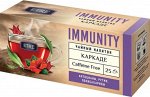 «ETRE», чайный напиток Immunity каркаде, 25 пакетиков, 37,5г