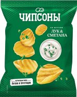 «Чипсоны», чипсы со вкусом сметаны и лука, 40г