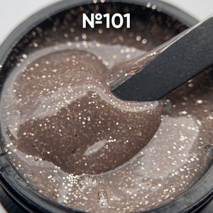 Опция, моделирующий камуфлирующий гель с блестками №101
