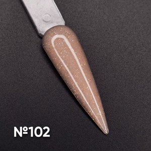 Опция, моделирующий камуфлирующий гель с блестками №102