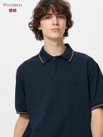 UNIQLO - быстросохнущая рубашка-поло dry kanoko