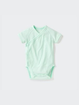 UNIQLO - хлопковое сетчатое боди - 50 LIGHTGREEN