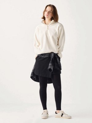 UNIQLO Heattech - тонкие термо-леггинсы - 09 BLACK