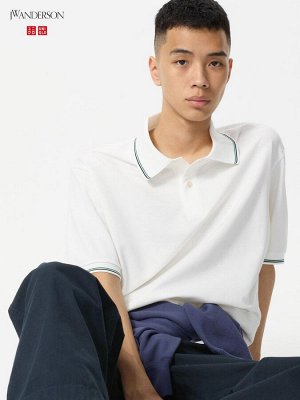 UNIQLO - быстросохнущая рубашка-поло dry kanoko