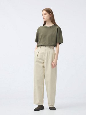 UNIQLO - повседневная футболка с круглым вырезом - 75 PURPLE