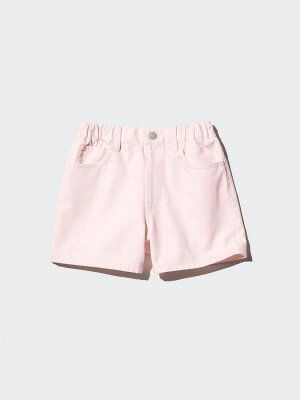 UNIQLO - джинсовые шорты для девочек - 62 BLUE