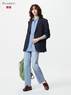 UNIQLO - прямые джинсы из мягкого денима