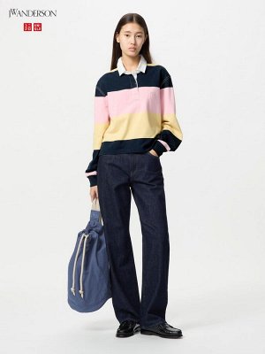 UNIQLO - прямые джинсы из мягкого денима - увеличенная длина