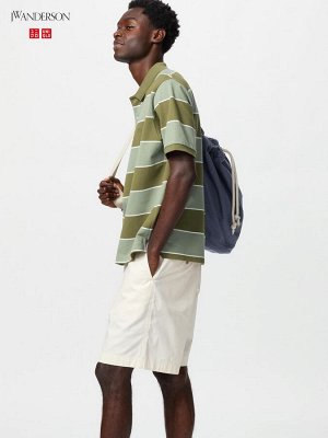 UNIQLO — шорты чинос из саржевой ткани - 01 OFFWHITE