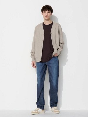 UNIQLO - джинсы стандартного кроя, увеличенной длины - 66 BLUE