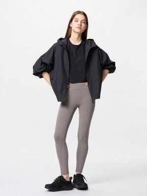 UNIQLO AIRism - эластичные леггинсы с защитой от UV-лучей - 09 BLACK