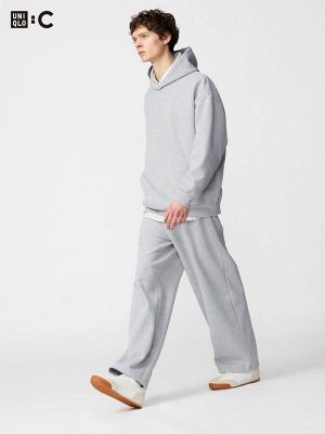 UNIQLO - широкие спортивные брюки из гладкого материала