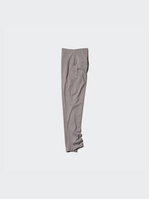 UNIQLO AIRism - эластичные леггинсы с защитой от UV-лучей - 09 BLACK