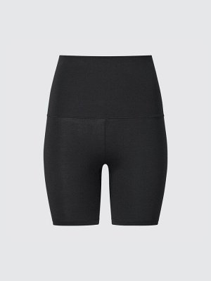 UNIQLO Heattech - ультраэластичные термо-шорты для женщин - 09 BLACK