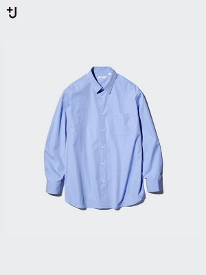 UNIQLO - мужская рубашка из хлопка SUPIMA - 62 BLUE