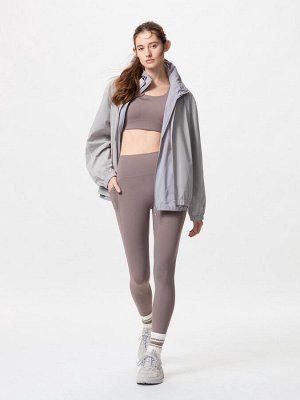 UNIQLO - ультраэластичная спортивная куртка с защитой от UV-лучей - 09 BLACK