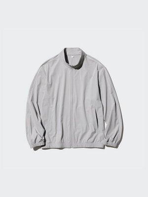 UNIQLO - ультраэластичная спортивная куртка с защитой от UV-лучей - 09 BLACK