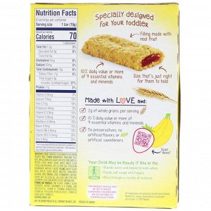 Gerber, Cereal Bars, Strawberry Banana, Toddler, 8 Bars, 5.5 oz (156 g)