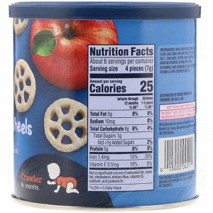 Gerber, Teether Wheels, Crawler, 8+Months, Apple Harvest, 1.48 oz (42 g)