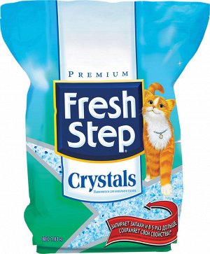 Fresh Step Crystals наполнитель силикагель без запаха 1,81 кг 6 л